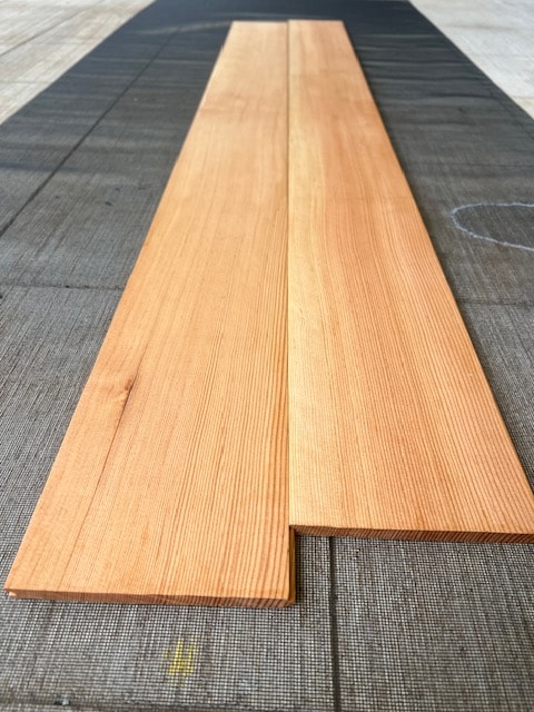 Douglas Fir CVG paneling grain